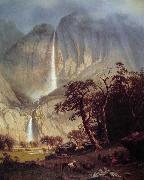 Albert Bierstadt The Yosemite Fall Spain oil painting reproduction